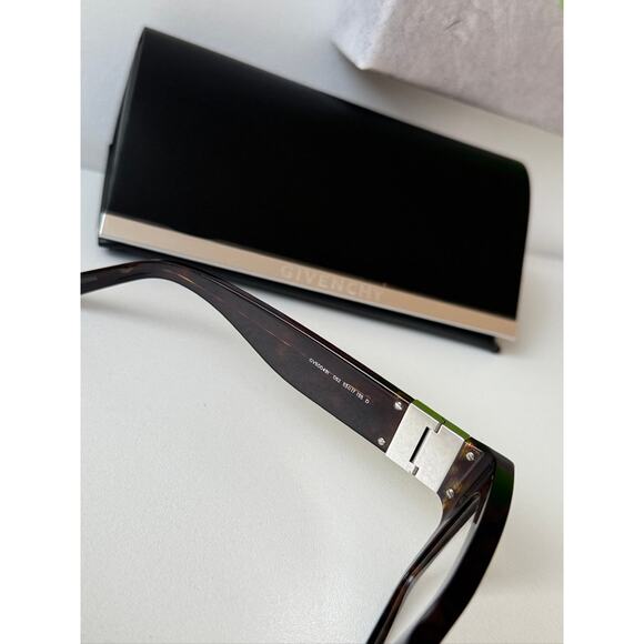 NEW Givenchy GV50049I Brown Havana Square Eyeglasses Frames - Picture 8 of 8